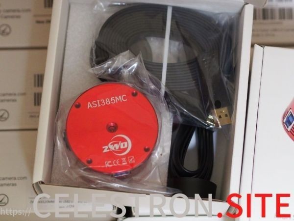 国内発送 【新品/未使用】 ZWO ASI 385 MC カラー/非冷却モデル 新製品 国内発送 CCDカメラ 天体観測 天体望遠鏡 385MC