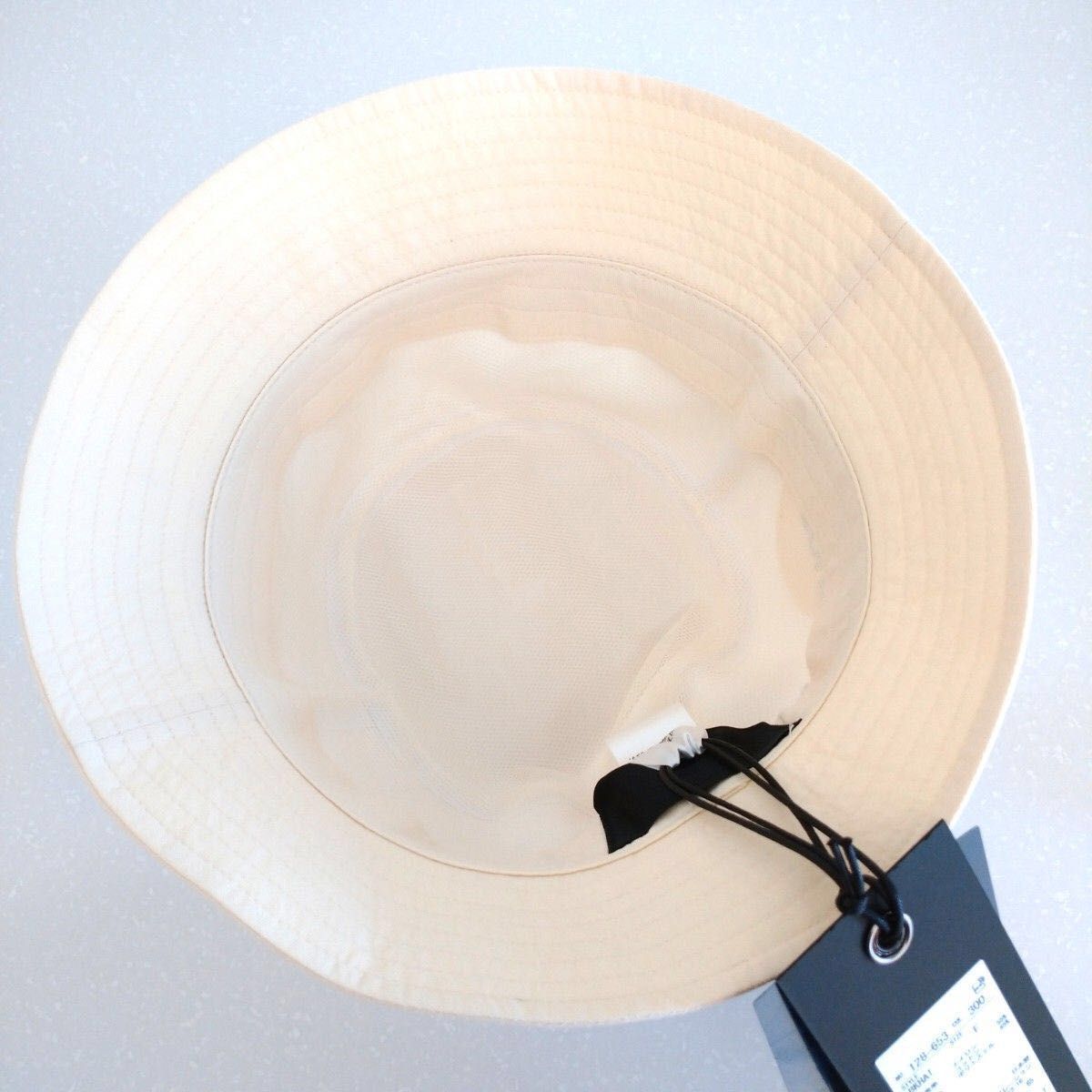 【新品タグ付】LANVIN ランバン メンズ バケット ハット 帽子 WHITE