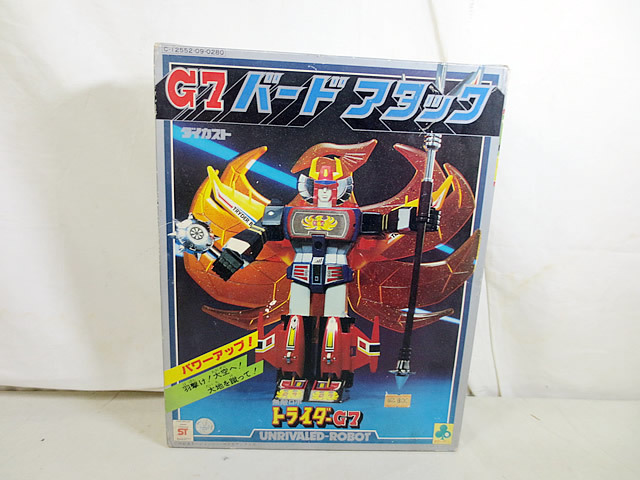 Yahoo!オークション - 新品 クローバー 無敵ロボ トライダーG7 超