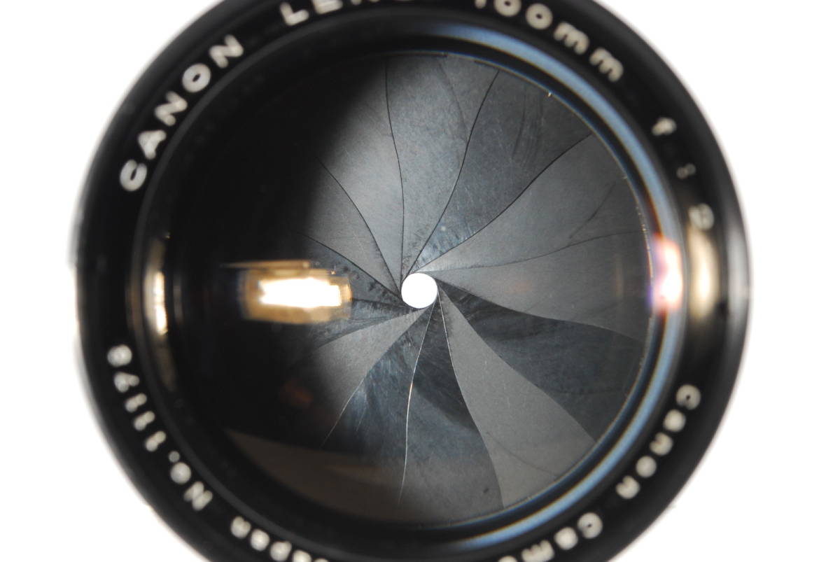 CANON キャノン LENS 100mm F2 L39 ライカ スクリュー L マウント