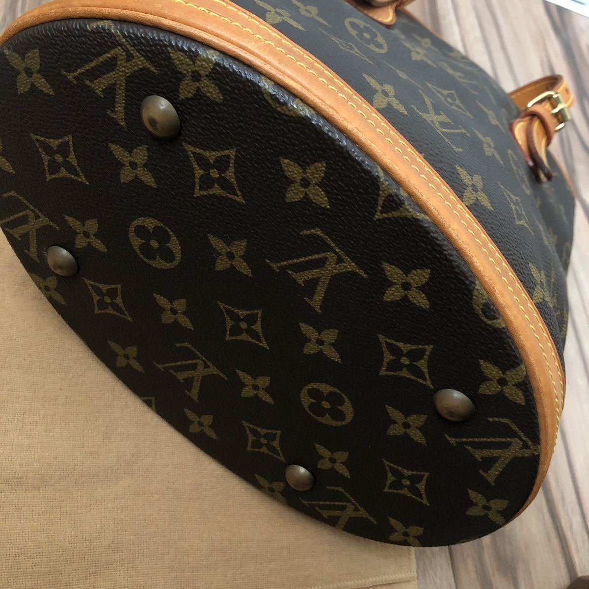本物LOUIS VUITTON ルイヴィトンモノグラム プチ・バケット M42238