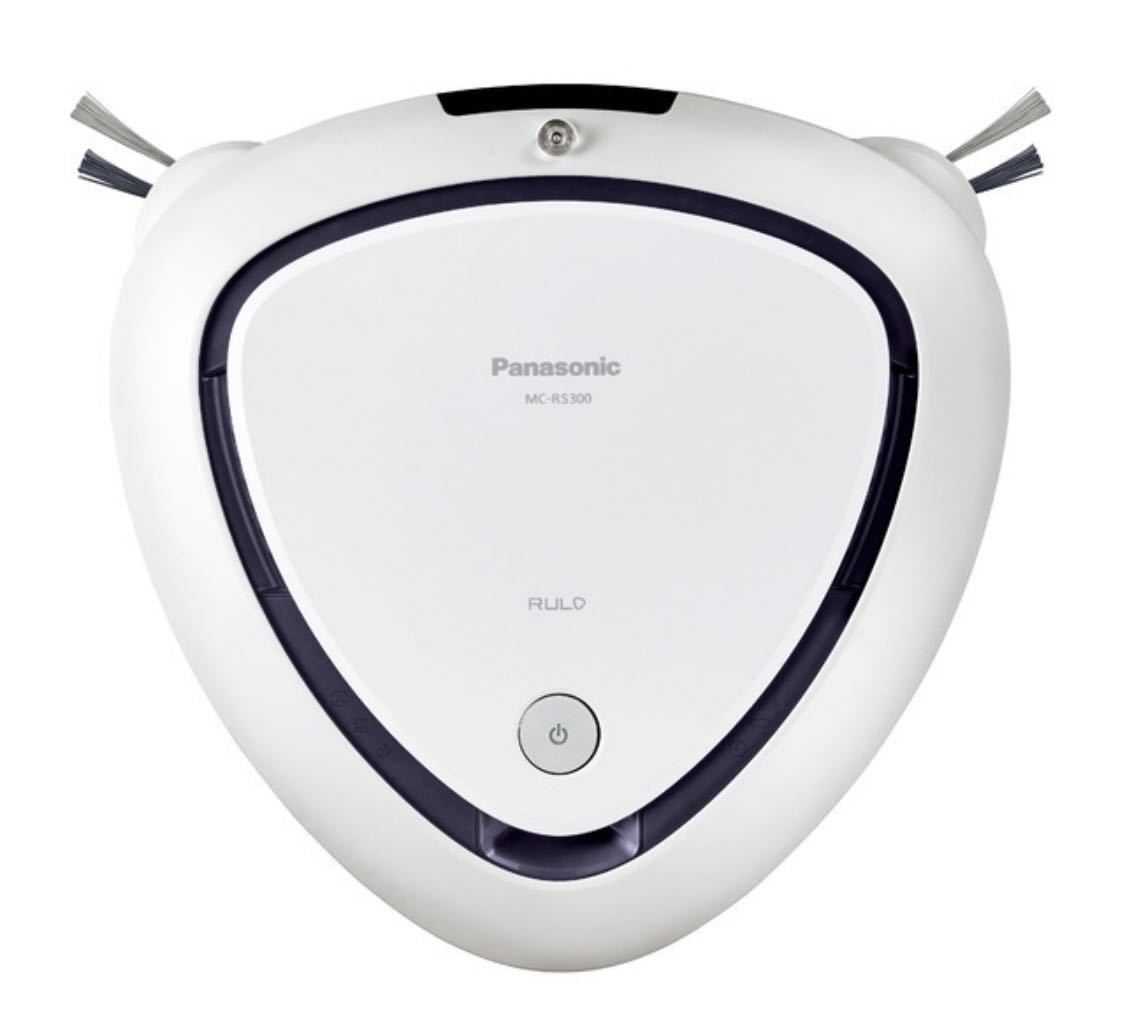 送料無料 美品 )Panasonic パナソニック MC-RS300-W ロボット掃除機