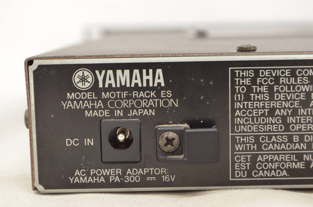 B◇YAMAHA ヤマハ MOTIF-RACK ES 音源モジュール 音響機器◇ | www