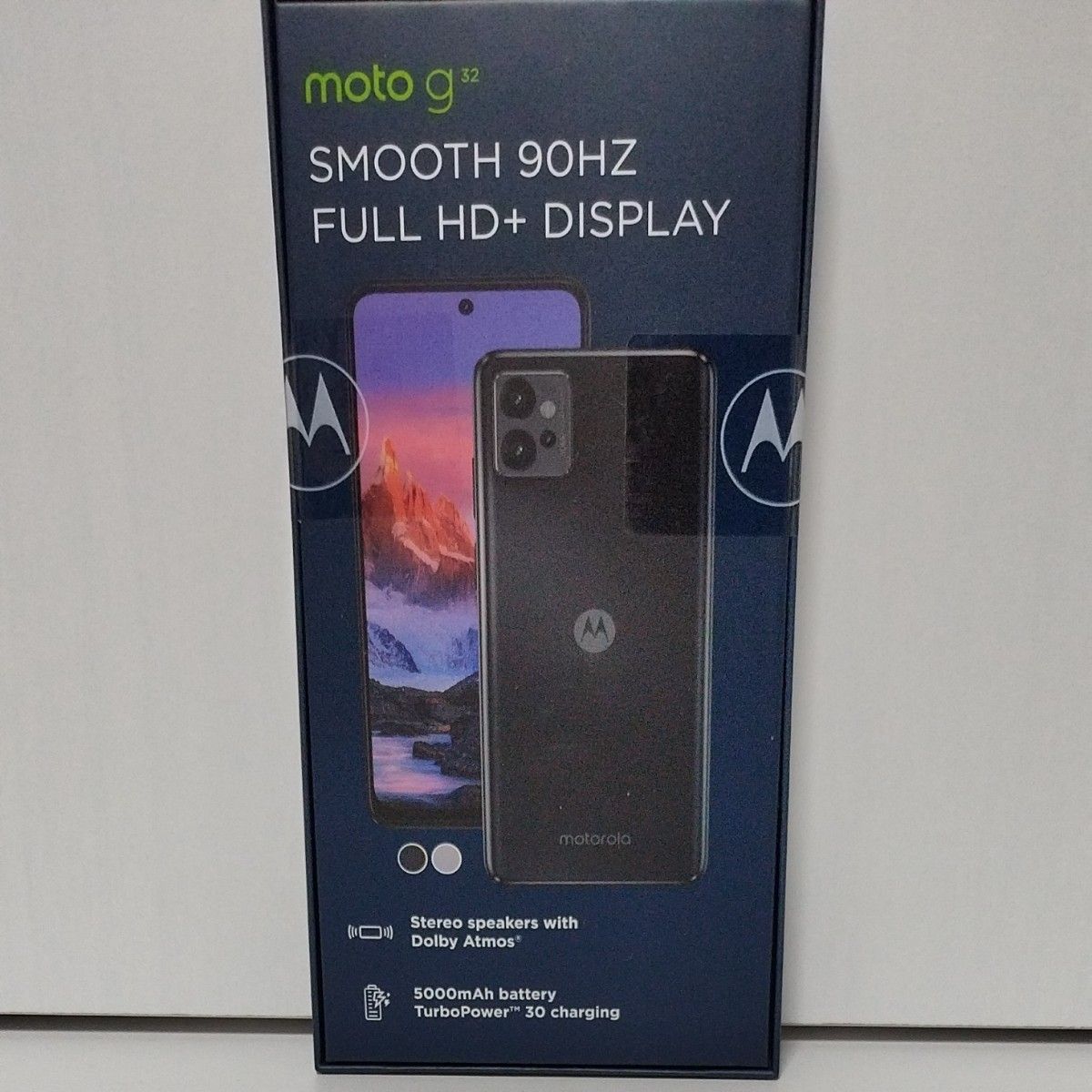 モトローラ motorola moto g32 本体 SIMフリー ミネラルグレイ 新品未