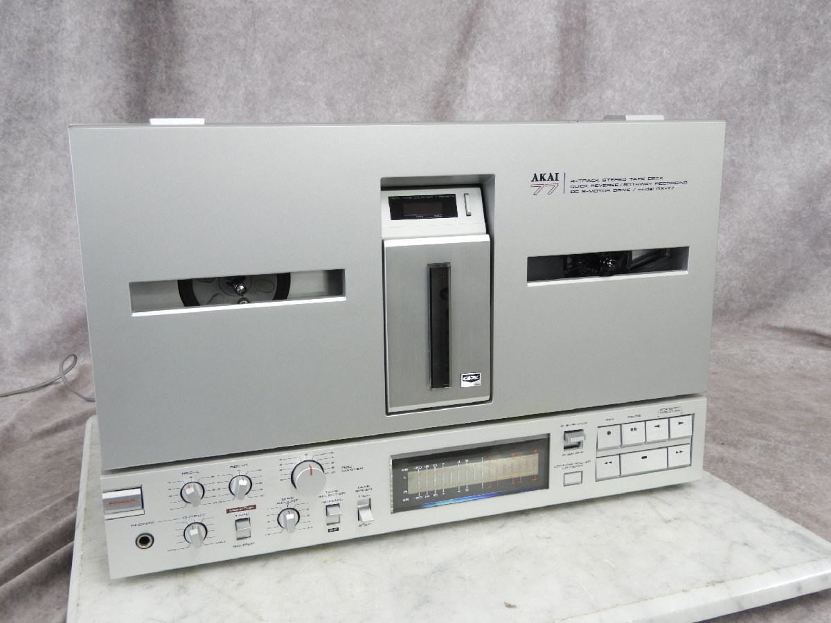 ☆AKAI アカイ/赤井電機 オープンリールデッキ GX-77 ☆ジャンク