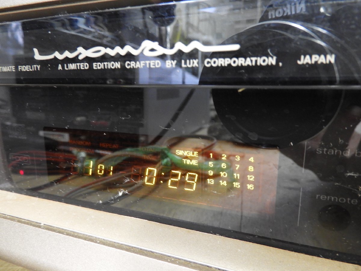 ☆ LUXMAN ラックスマン D-600s CDプレーヤー