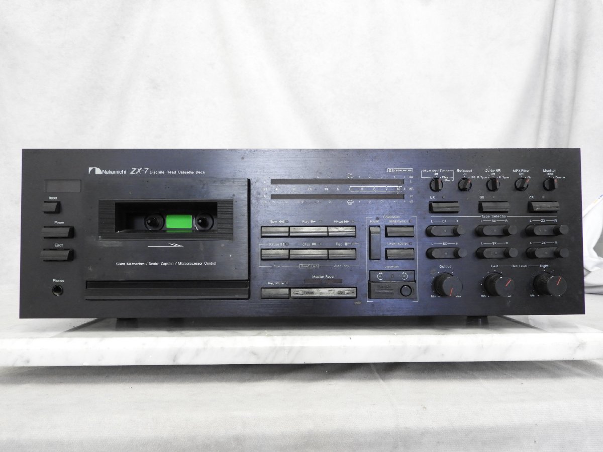 ☆ Nakamichi ナカミチ ZX-7 カセットデッキ ☆ジャンク