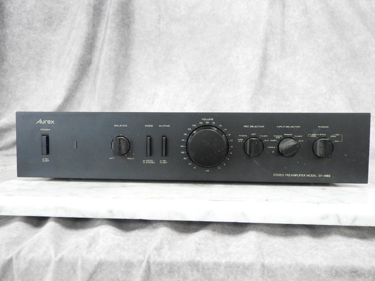 ☆ Aurex オーレックス SY-A88II プリアンプ | normanhubbard.com