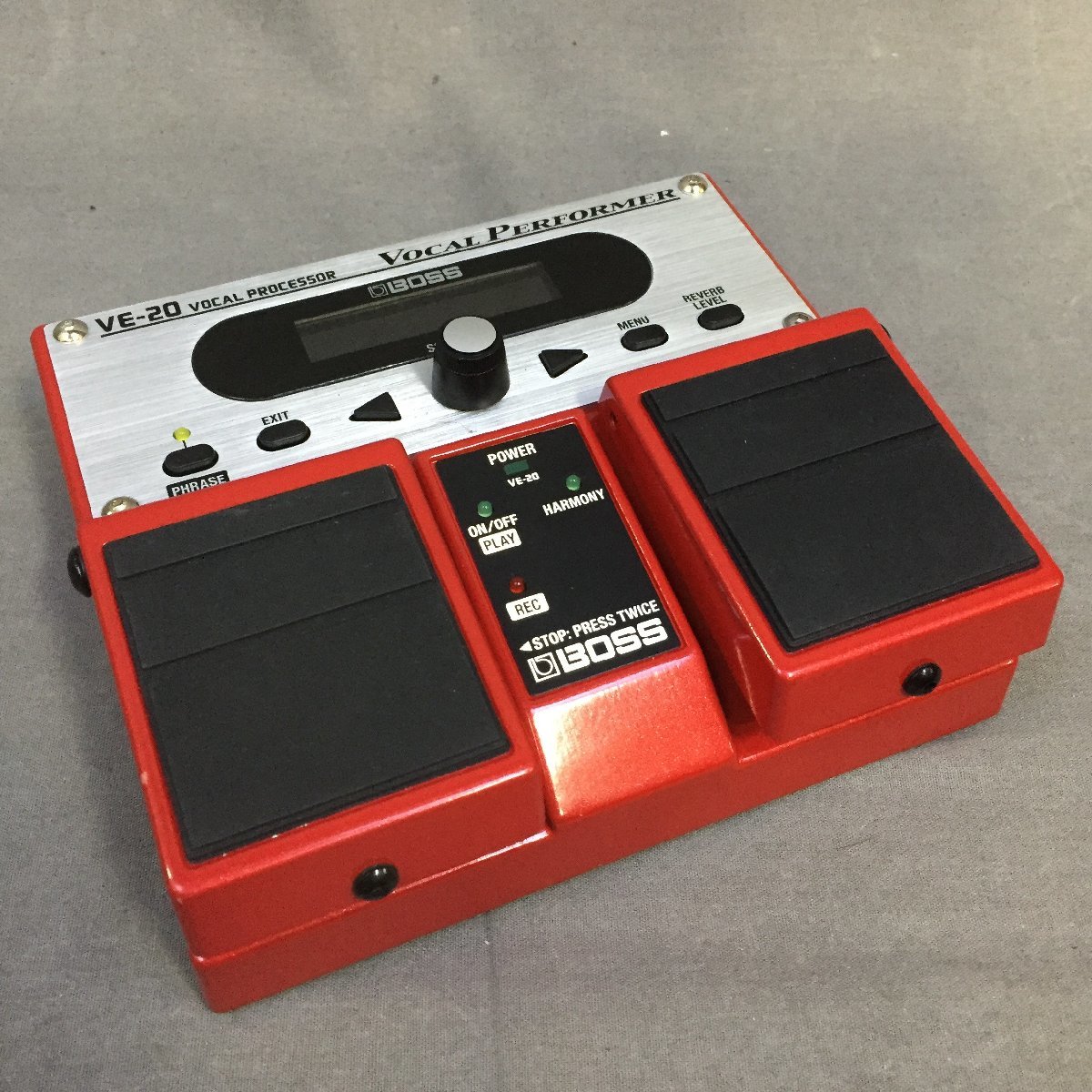 f146*80 【ジャンク】 2305-283 BOSS VE-20 Vocal Processor ボーカル
