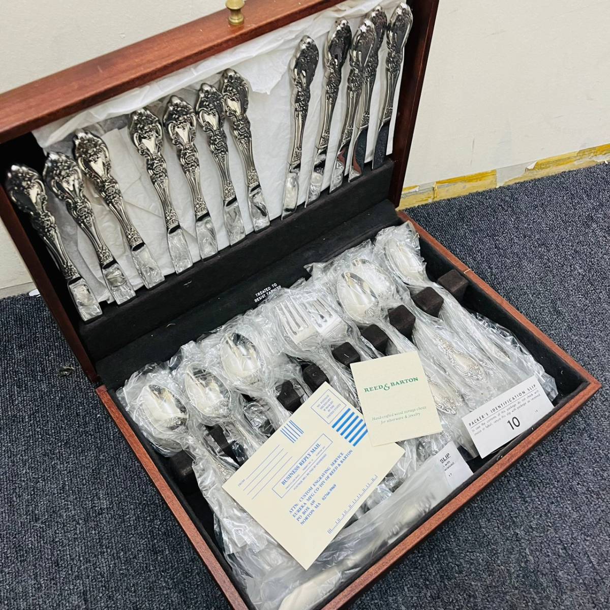 C-17461】 REED&BARTON リード バートン ONEIDA 銀食器? 大量お