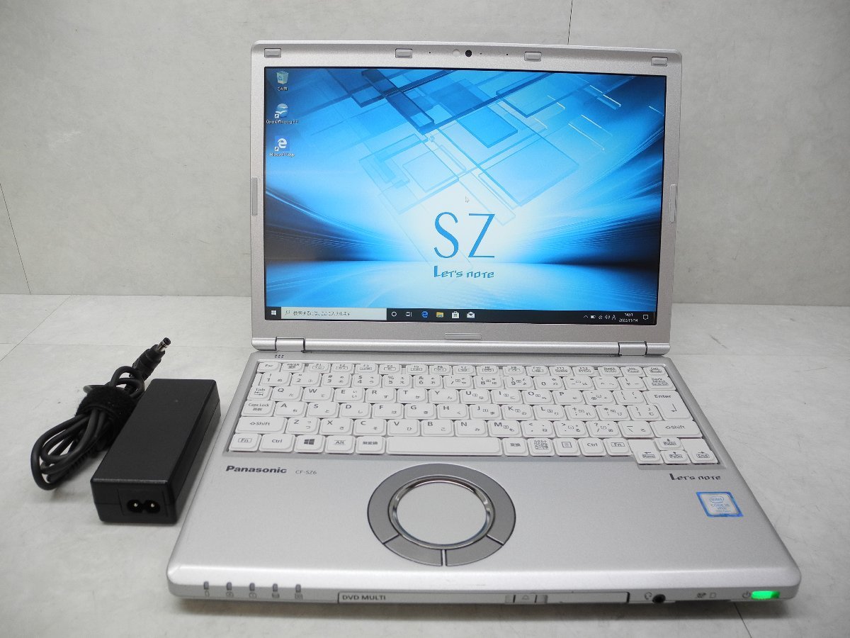 ☆第7世代☆累積3020☆高解像度☆CF-SZ6RDQVS☆Core i5 2.60GHz/8GB