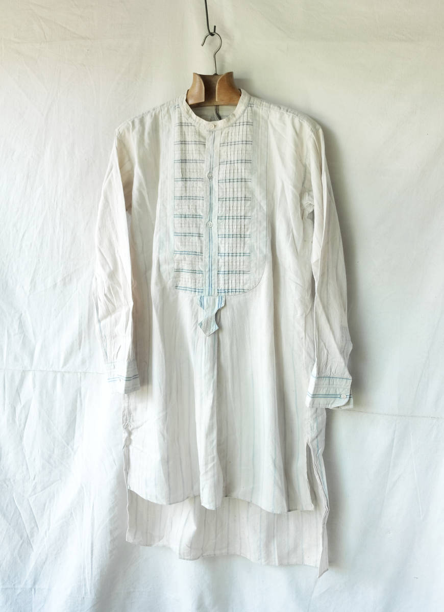 ヴィンテージ 1910-1920年代 USA製 シルクドレスシャツ | abcuniformes.mx