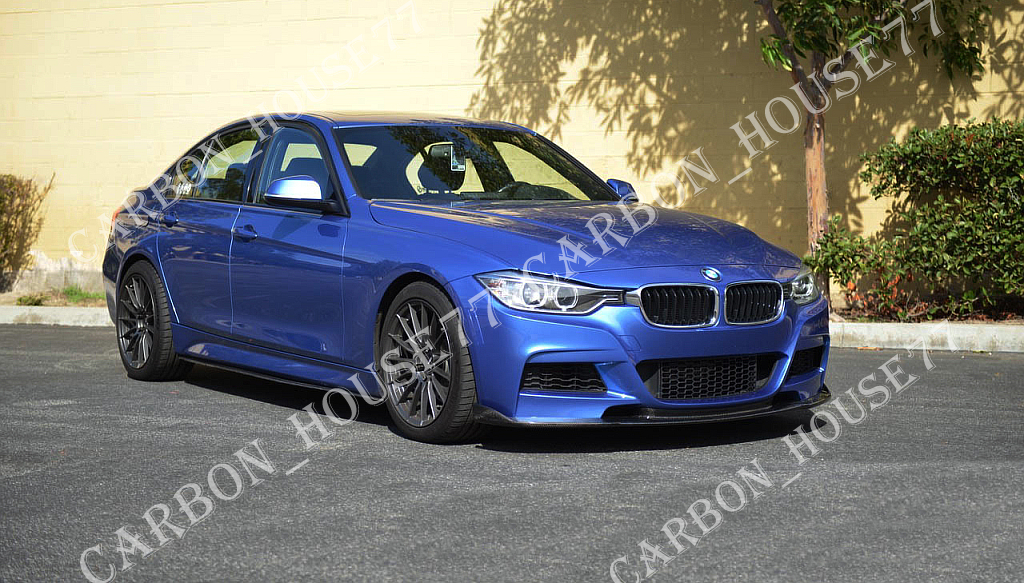 ★BMW F30 F31 前期 後期 Mスポーツ カーボン フロント リップ スポイラー HM型 2012/01-2019/01☆._画像2