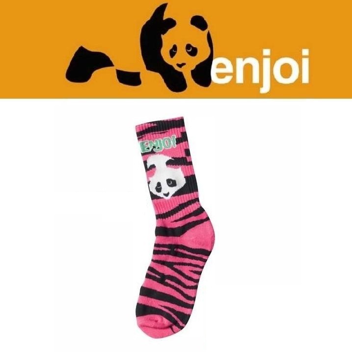 【 enjoi 】エンジョイ animal socks ソックス 靴下_画像1