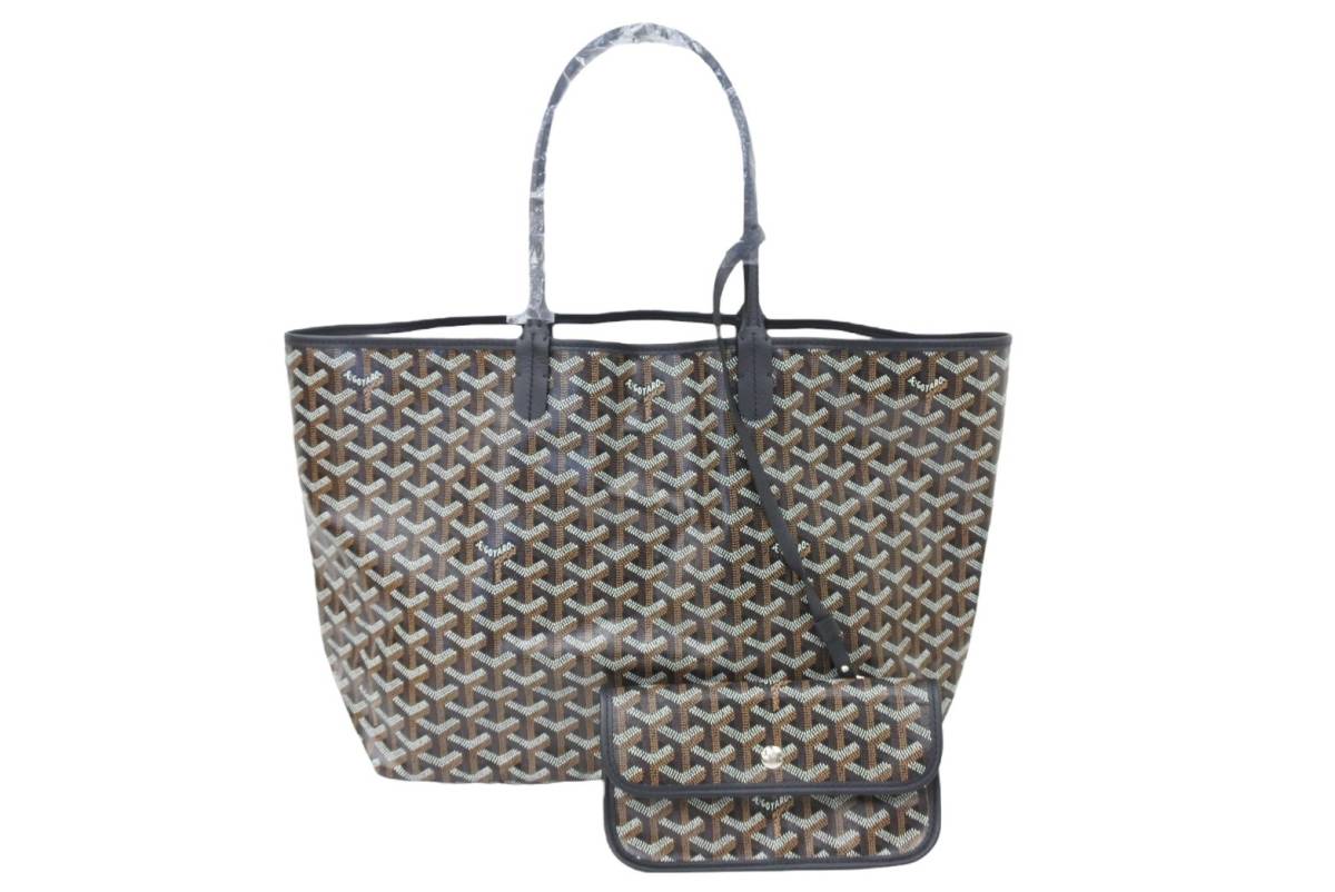 新品未使用 GOYARD ゴヤール サンルイ PM ブラック トート バッグ ST