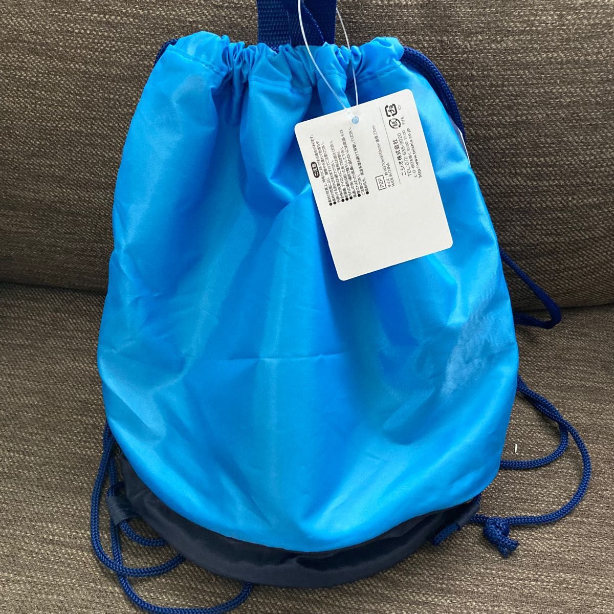 二層式 プールバッグ 新品 タグ付き 水色 シンプル キッズ | www