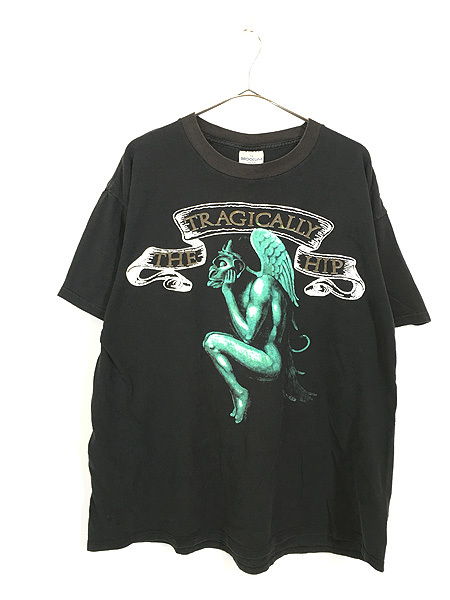 世界有名な THE USA製 90s 古着 TRAGICALLY OSFA Ｔシャツ バンド