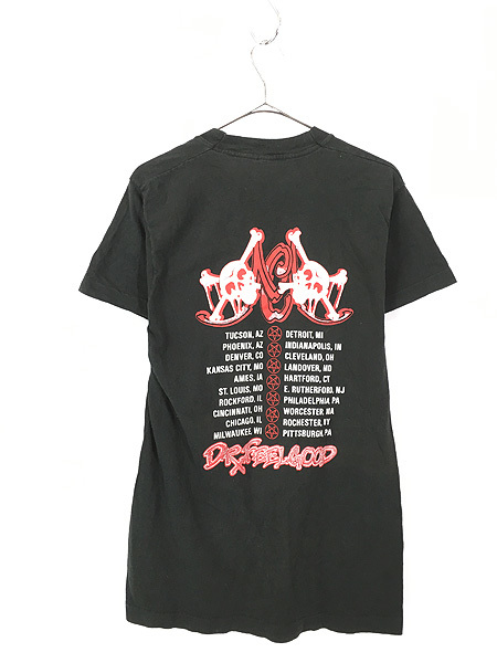 古着 80s USA製 MOTLEY CRUE 「Dr. Feelgood」 超貴重!! ヘヴィ メタル ロック バンド Ｔシャツ L_画像3