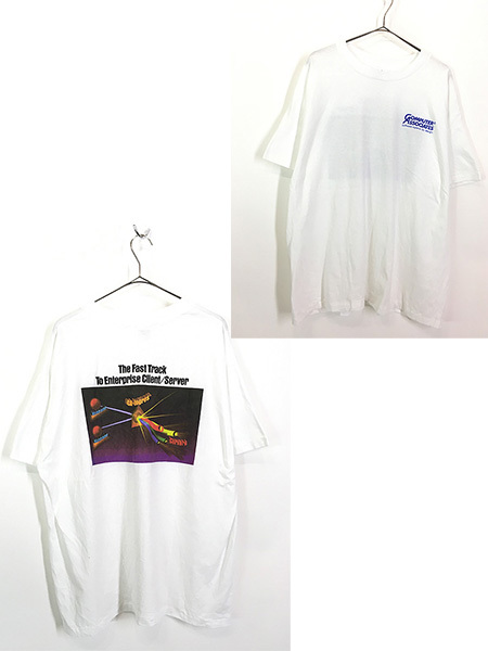 素敵でユニークな 古着 90s XL Tシャツ グラフィック ソフトウェア 「CA-Ingres」 Associates Computer USA製 その他 素敵でユニークな 古着 90s XL Tシャツ グラフィック ソフトウェア 「CA-Ingres」 Associates Computer USA製 その他