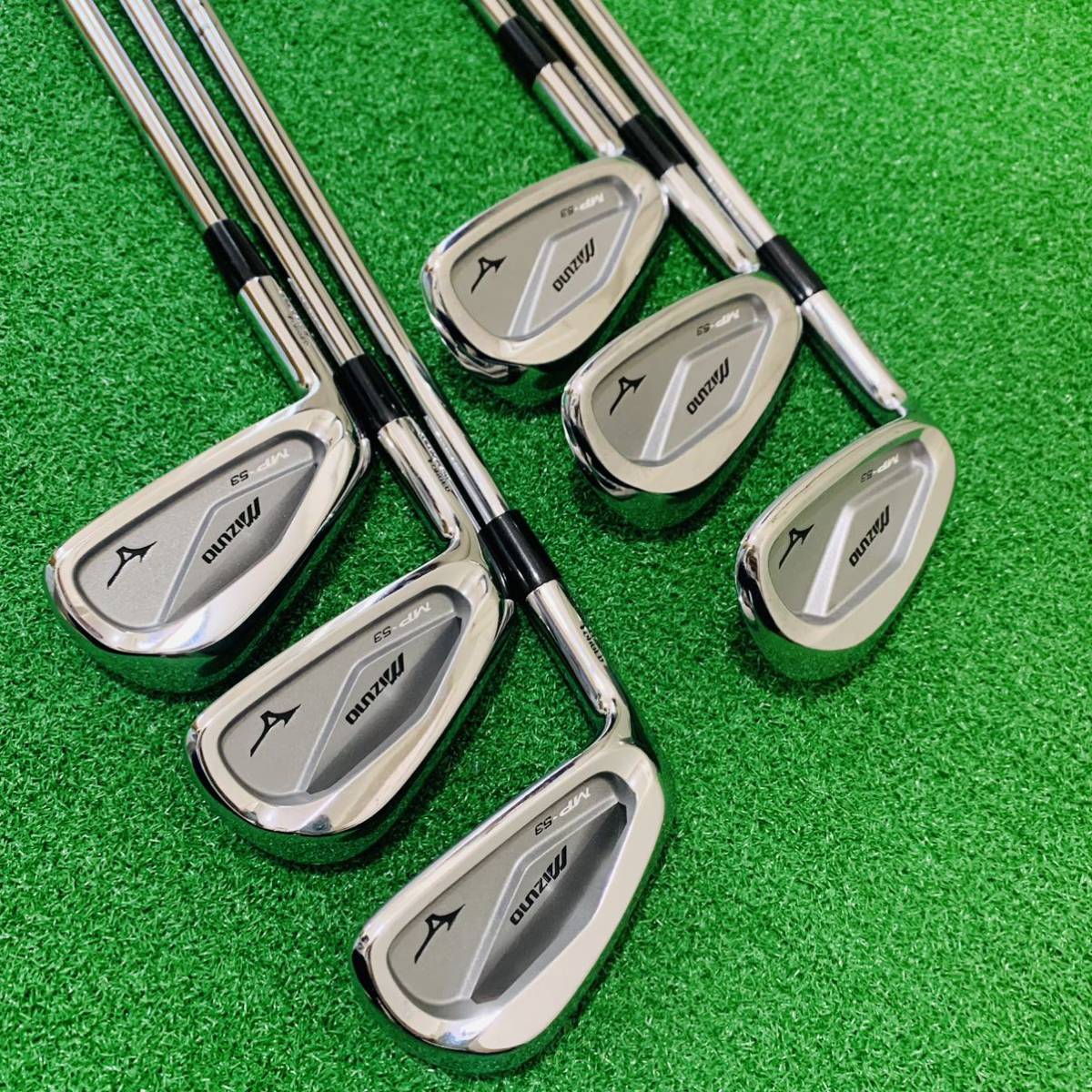 Y4895 MIZUNO MP-53 ミズノ レフティ 左利き アイアン6本 S200 Dynamic