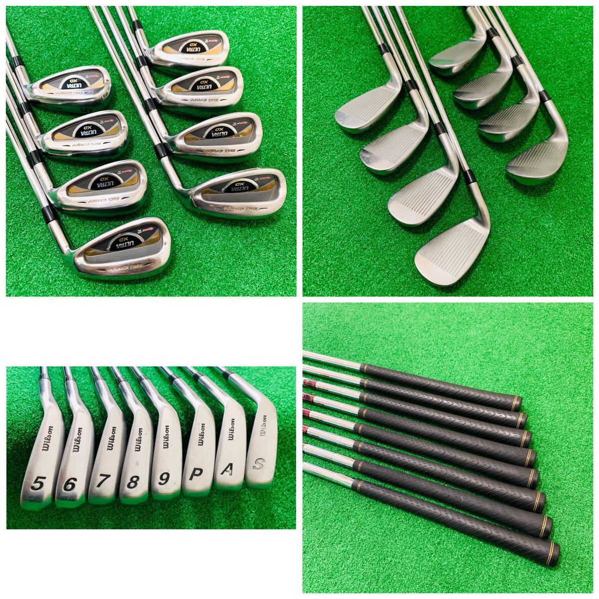 4915 豪華 Wilson ウィルソン メンズ 右利き ゴルフクラブフルセット