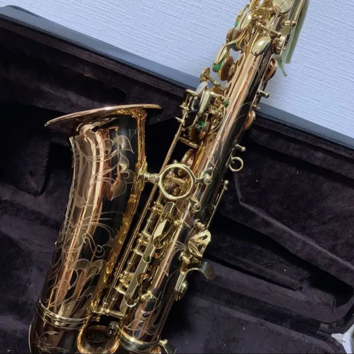 Festi saxophone （アルトサックス）彫刻入り美品