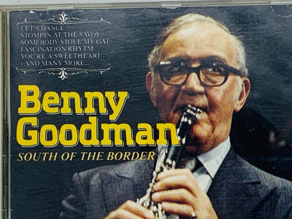 即決CD スウェーデン盤 ベニー・グッドマン BENNY GOODMAN SOUTH OF THE BORDER Made in Sweden F02の画像2