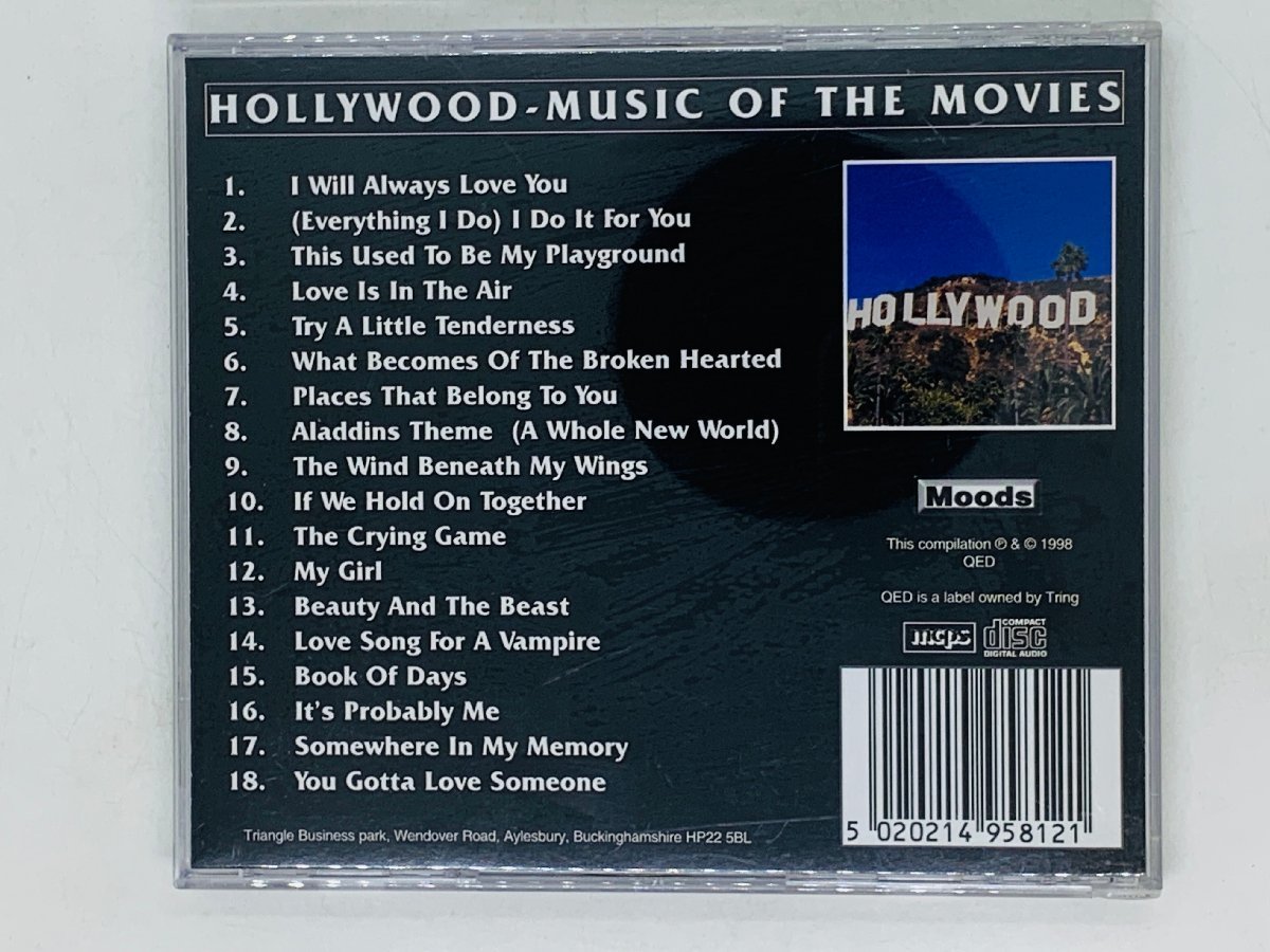 即決CD HOLLYWOOD MUSIC OF THE MOVIES オムニバス 映画音楽 ハリウッド アルバム Q04_画像2