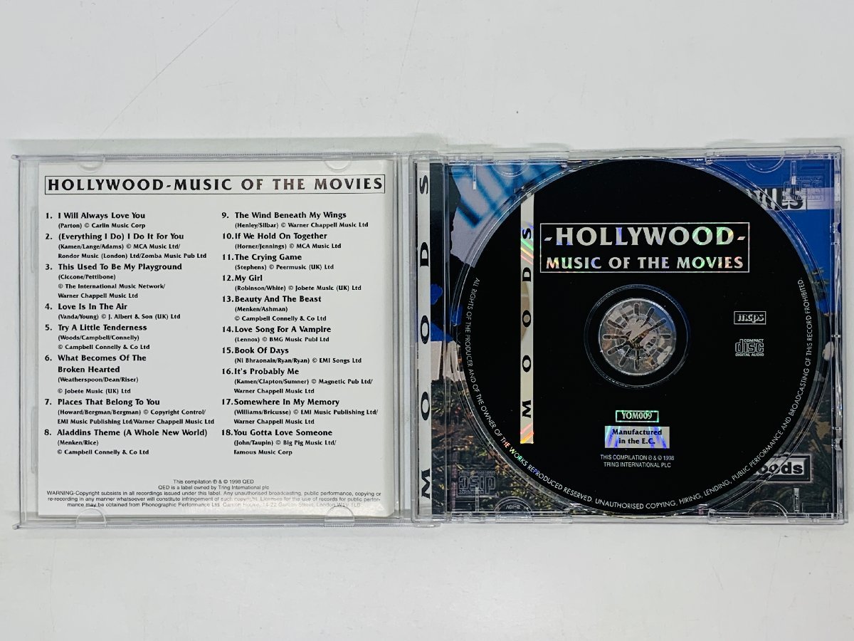 即決CD HOLLYWOOD MUSIC OF THE MOVIES オムニバス 映画音楽 ハリウッド アルバム Q04_画像3