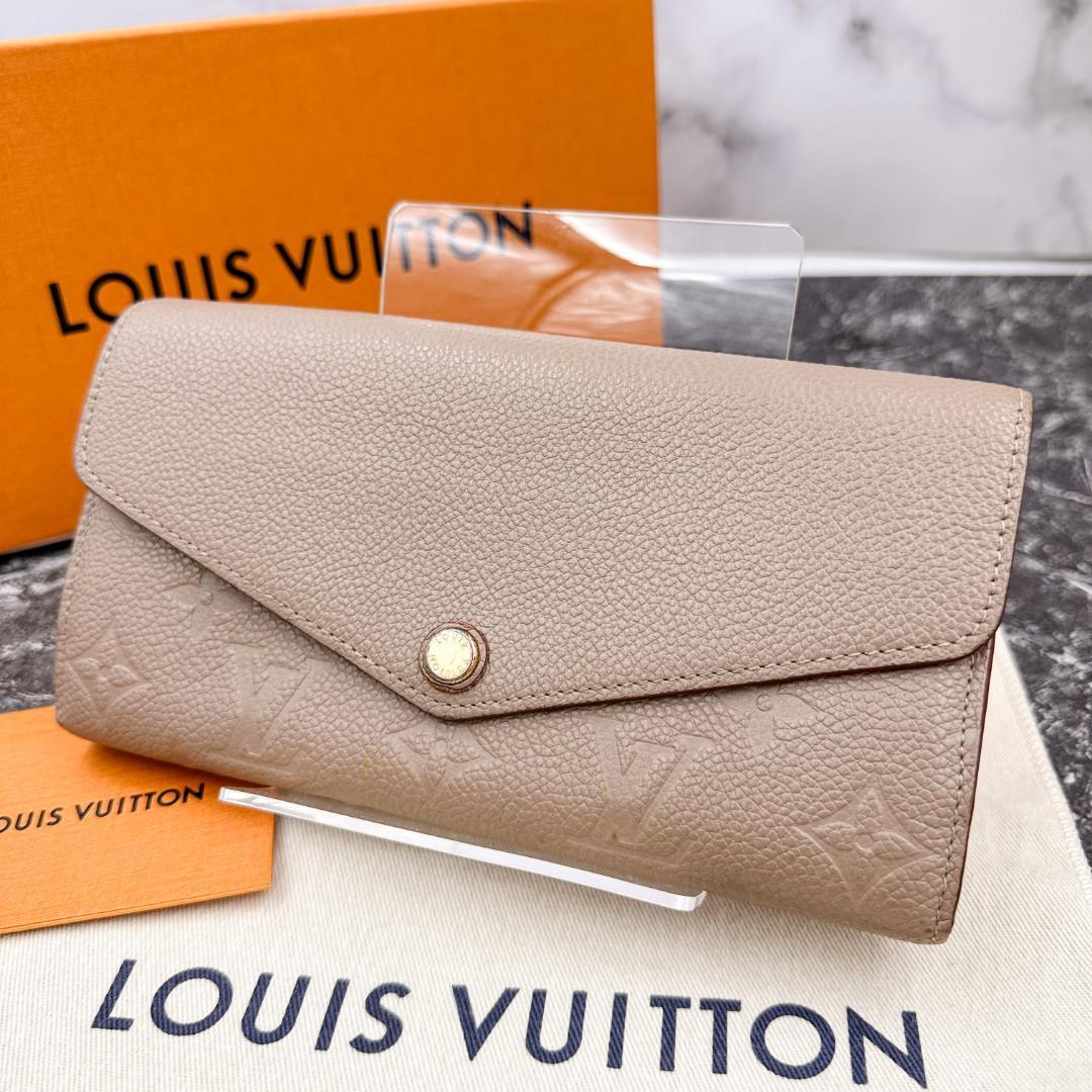 極美品 LOUIS VUITTON ルイヴィトン アンプラント ポルトフォイユ サラ