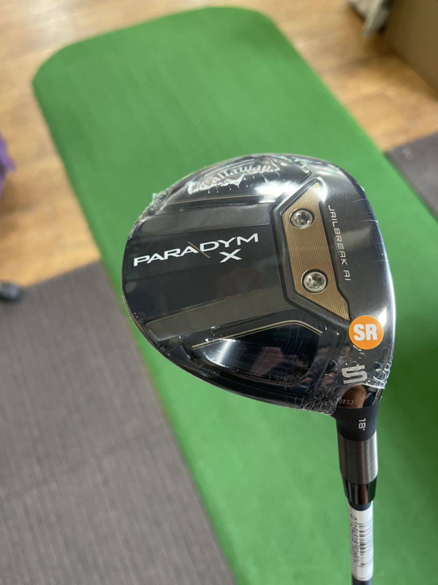 ☆訳アリ未使用☆キャロウェイ☆2023 PARADYM X☆5W(18度
