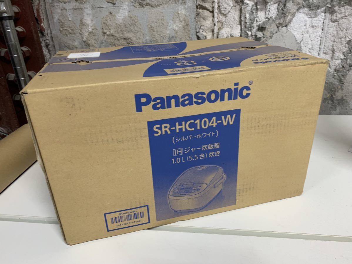  нераспечатанный товар Panasonic рисоварка 5.5.SR-HC104-W IHja- бесплатная доставка 