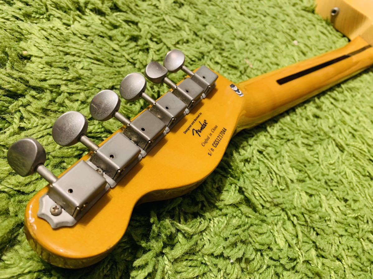 激シブ!SQUIER Classic Vibe 50s Telecaster 虎目ネック バター 激シブ!SQUIER Classic Vibe 50s Telecaster 虎目ネック バター