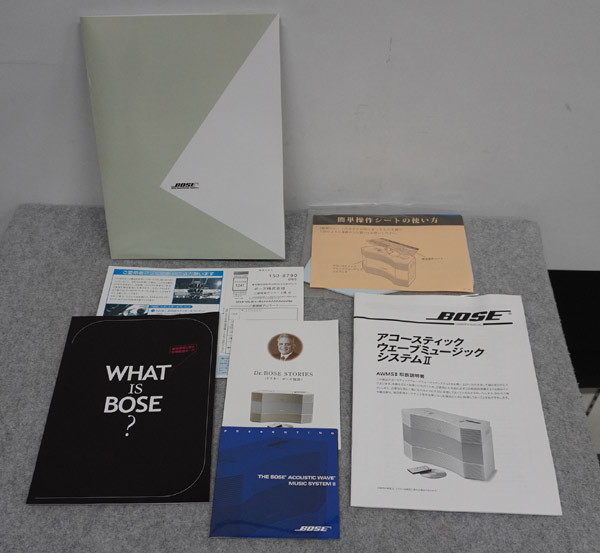 未使用品>BOSE パーソナルオーディオシステム Acoustic wave music