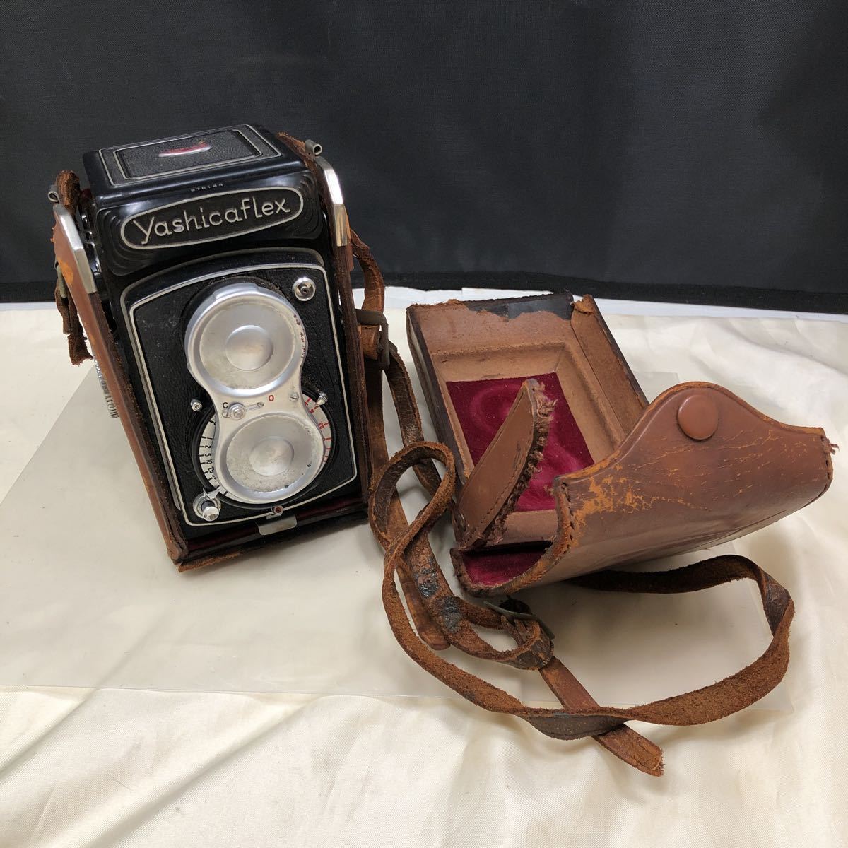 Yashica Flex カメラ ヤシカ 二眼レフカメラ アンティーク 昭和レトロ