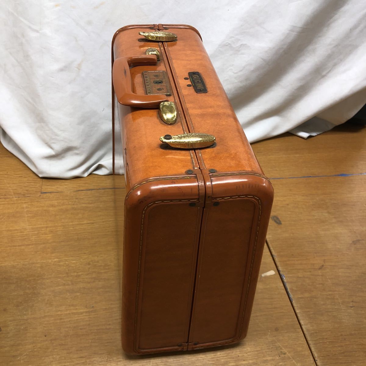 木製 Samsonite ヴィンテージ スーツケース - トラベルバッグ