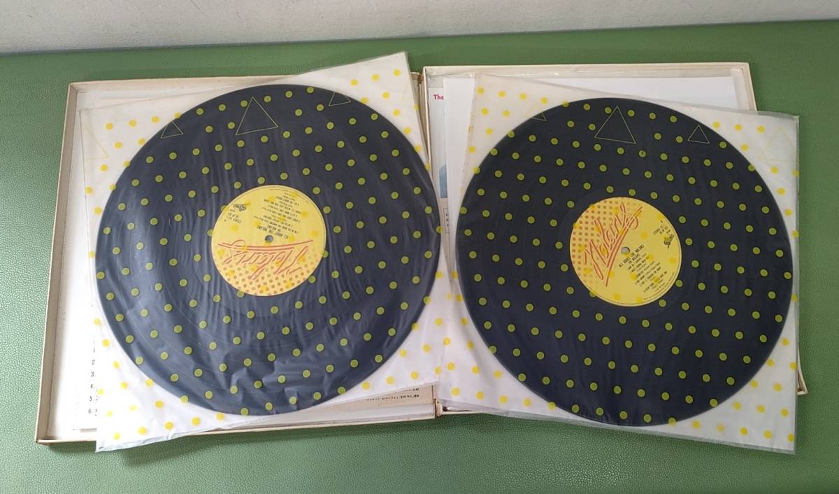 中古 LP レコード ノーランズ ヒット曲全集 /ノーランズ ときめきの恋人たち 2枚組 / 長期保管 現状品_画像2