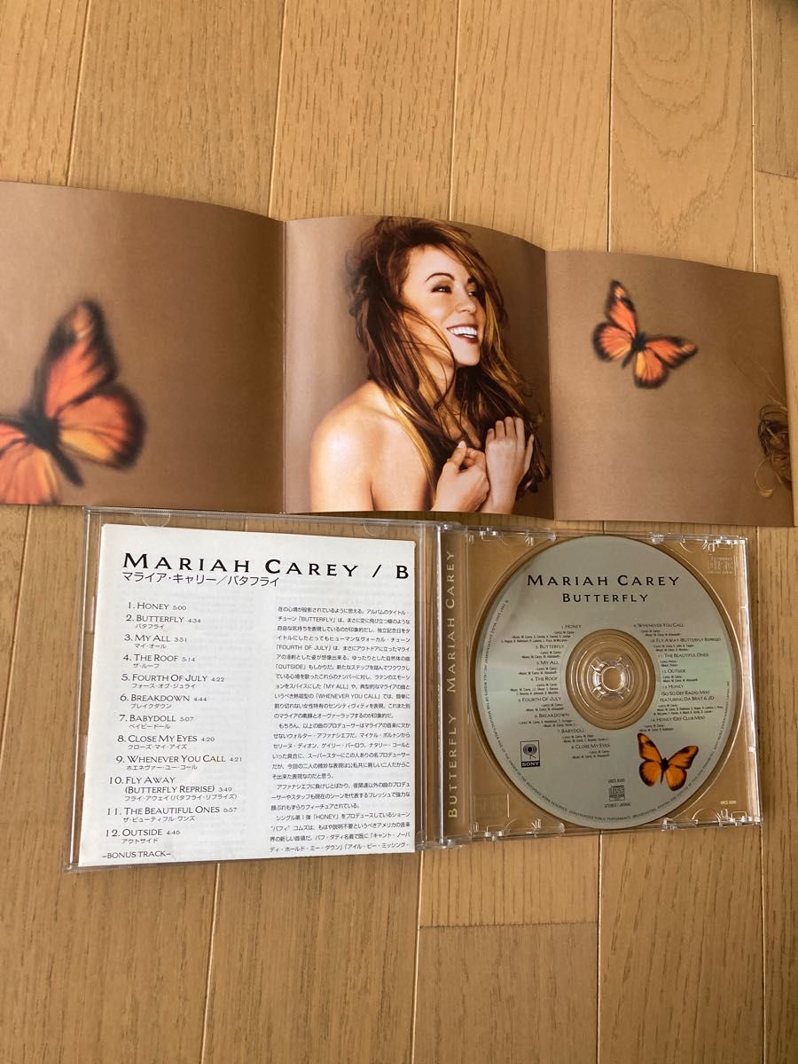 MARIAH  CAREY  『BUTTERFLY』と『#1's』のCD2組