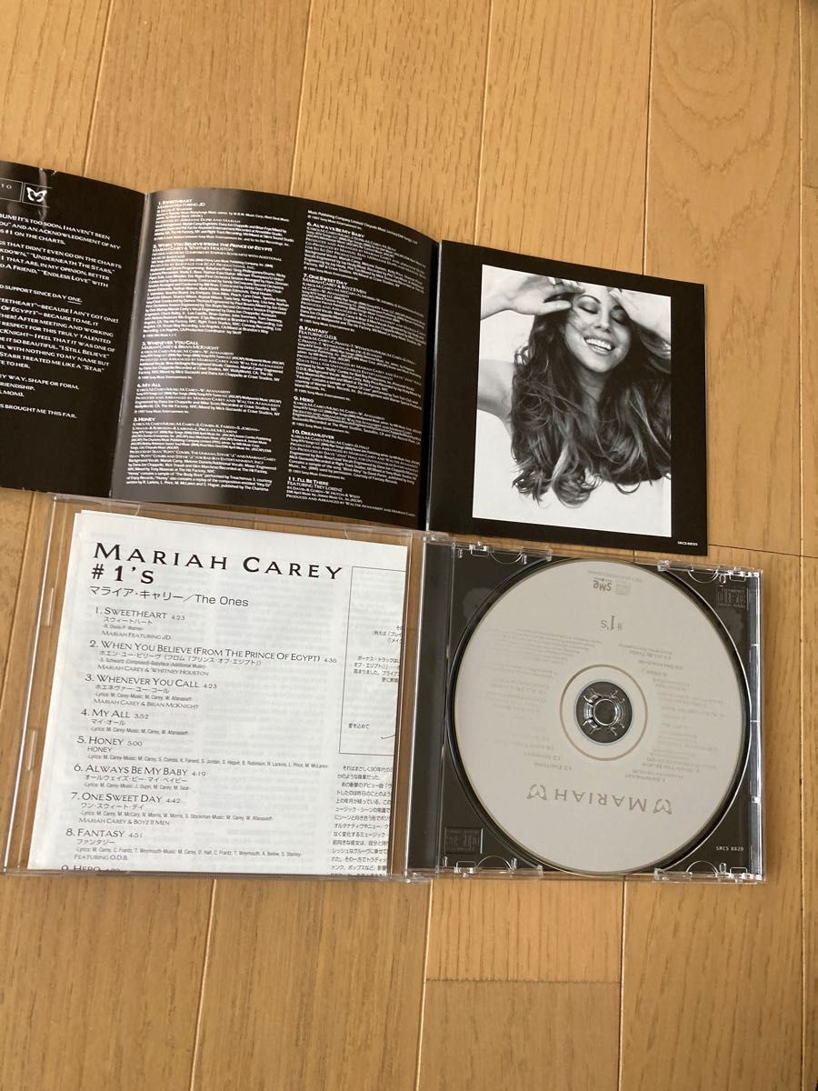 MARIAH  CAREY  『BUTTERFLY』と『#1's』のCD2組