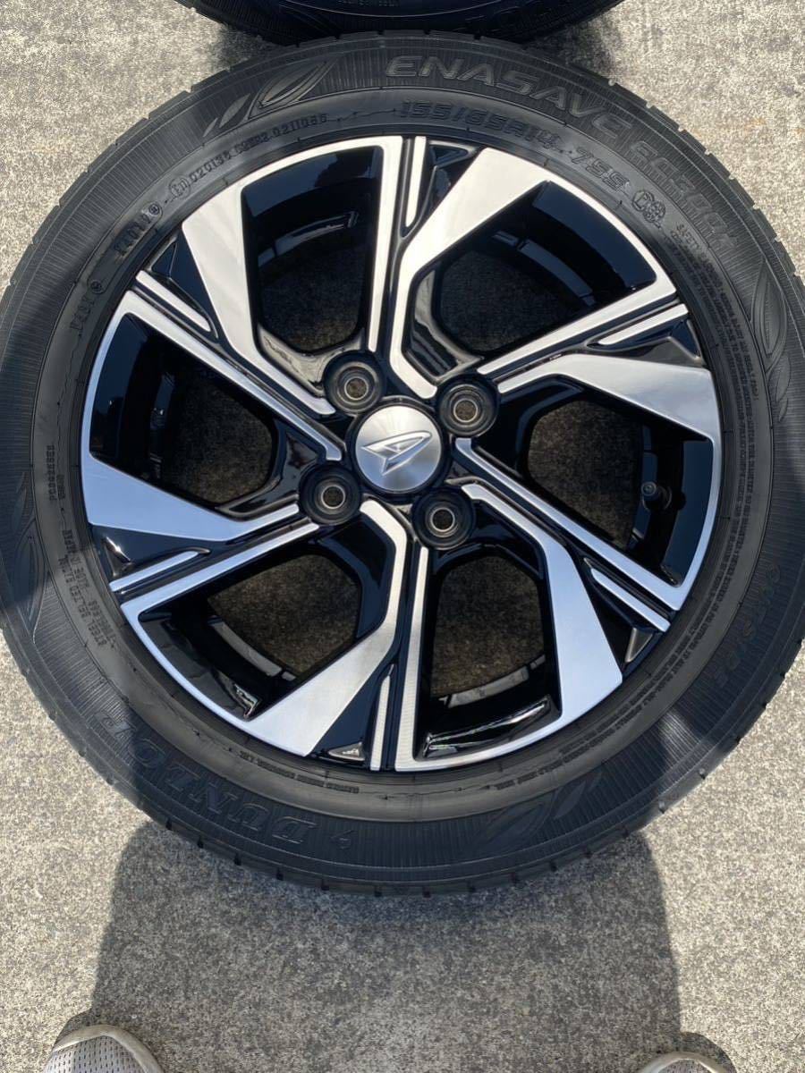 LA650SタントカスタムX純正14インチタイヤホイールセット | veganutris