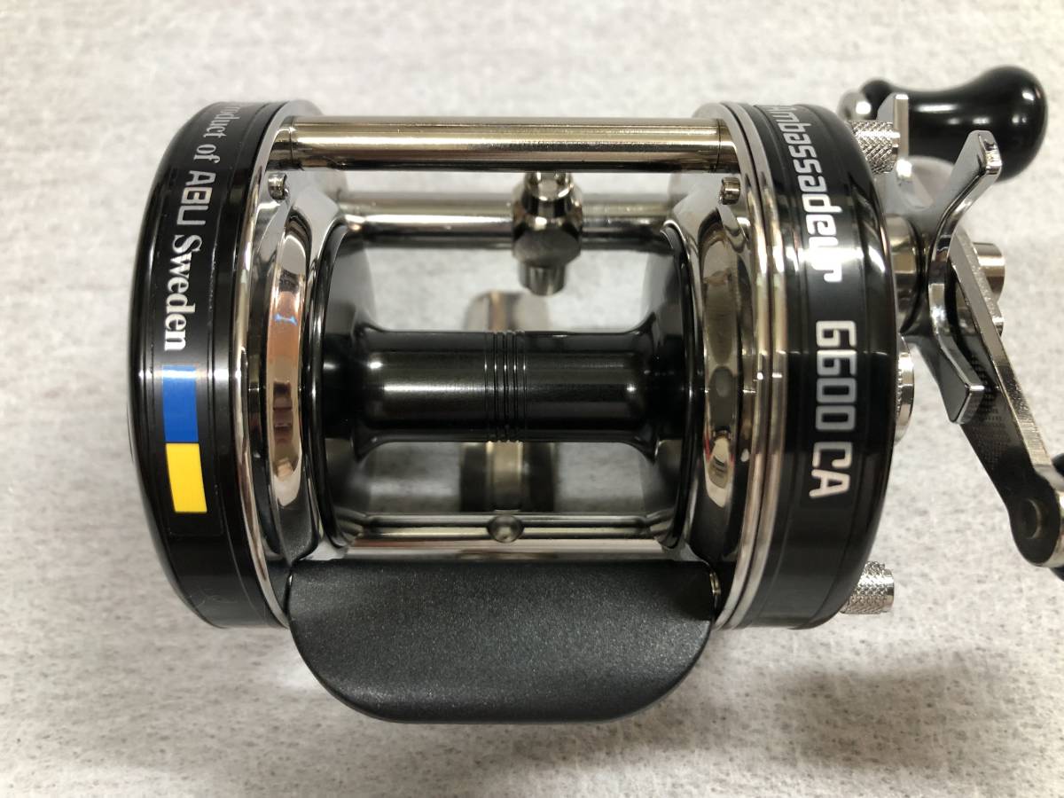 新品 雷魚 ABU Ambassadeur アブ 6600CA 黒ベロ ファクトリー 新品 雷魚 ABU Ambassadeur アブ 6600CA 黒ベロ ファクトリー