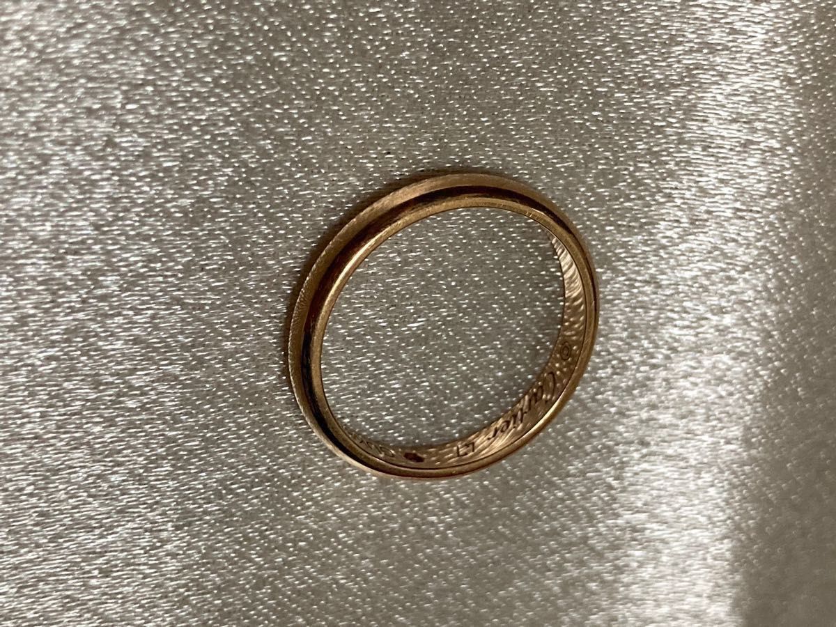 カルティエ 指輪 1895 WEDDING BAND 7号 証明書 外箱付き ダイヤモンド