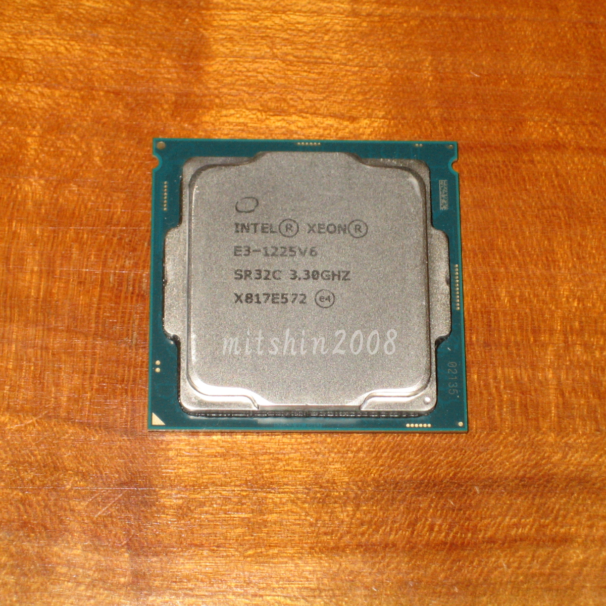 Intel Xeon E3-1225 v6 3.3GHz(TB:最大3.7GHz) LGA1151 kabylake 動作