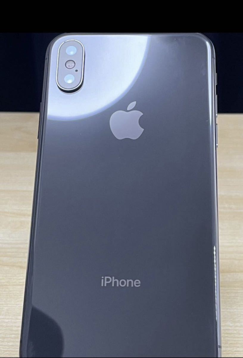 【美品】apple iPhone X 256GB SIMフリー スペースグレイ スペースグレイ MQC12 J/A 付属品完備 送料無料の画像4