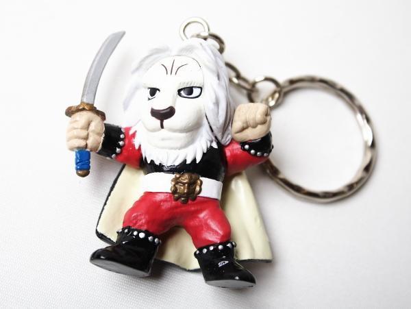 怪傑ライオン丸 フィギュア マスコット キーホルダー ピープロ 昭和 特撮_画像1