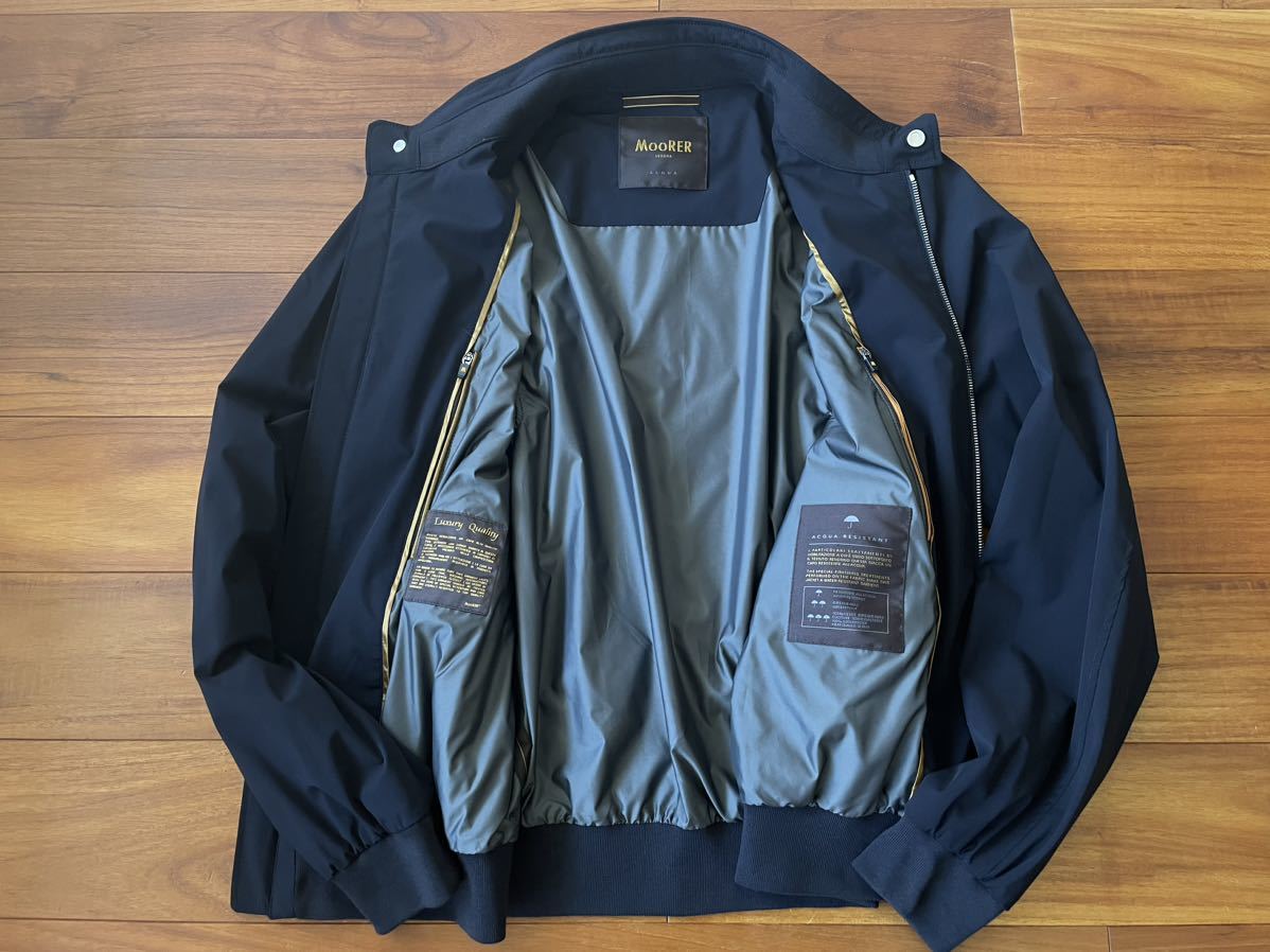 MOORER ムーレー ALBERTI KN アルベルティ DARK-BLU 48 ダークブルー