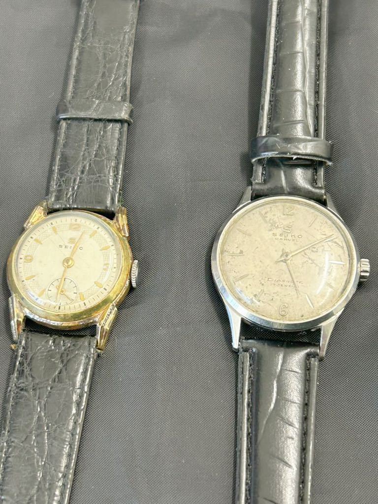 SEIKO セイコー CITIZEN シチズン オリエント 機械式 腕時計 まとめて 9点セット 手巻き 自動巻 アンティーク 当時物 _画像3