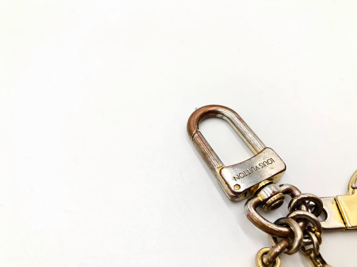 1 jpy ~ Louis Vuitton LOUIS VUITTON M65088porutokre Comfi Dance key holder key charm bag charm pado lock box attaching A151