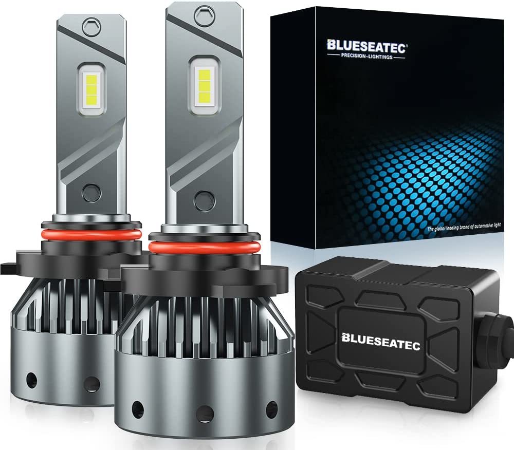 割引購入 HB3 【送料込】（9005/HB3）　【2023新車検対応品】BLUESEATEC 9005 爆 ヘッドライト LED ホワイト