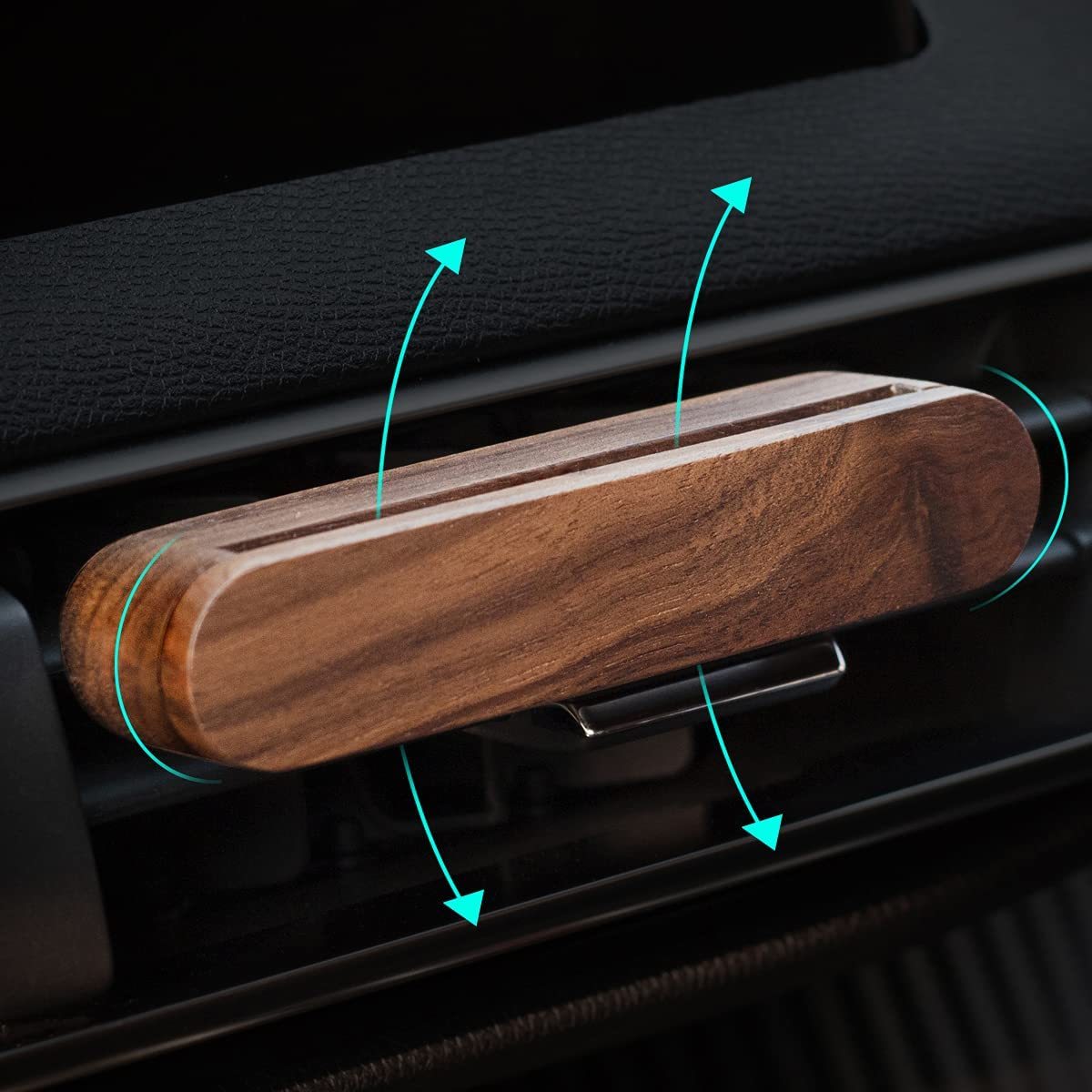 [ including carriage ] aroma diffuser car clip natural wood use car aromatic container aroma Stone tin Barker tif